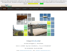 Tablet Screenshot of indaginistrutturali.it